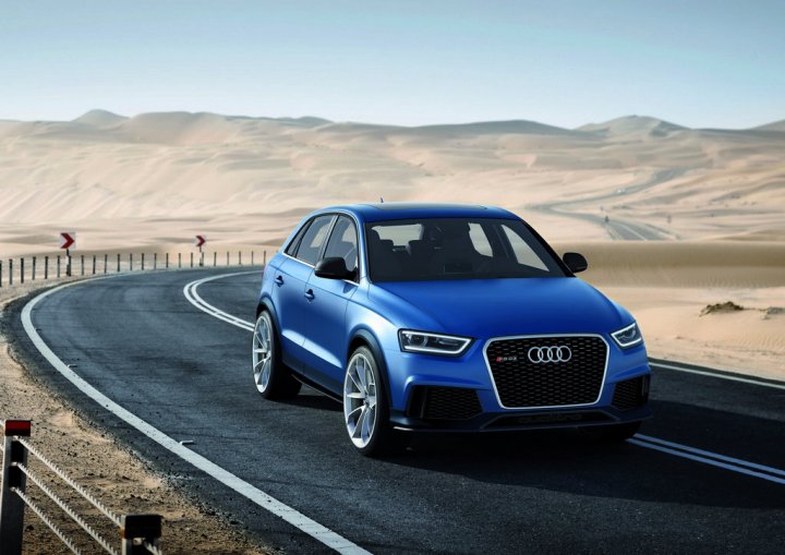 Audi RS Q3 Concept Tre Quarti