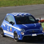 Valentino Rossi Abarth 695 Bibposto Yamaha