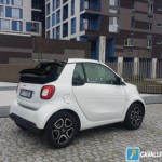 smart nuova cabrio Tre Quarti Posteriore