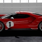 Ford GT 67 Heritage edition lato